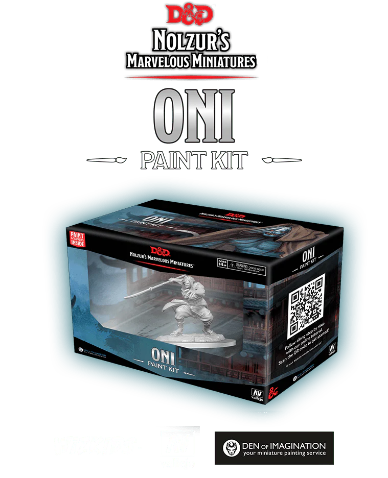 D&D Nolzur's Marvelous Miniatures: Paint Night Kit Oni
