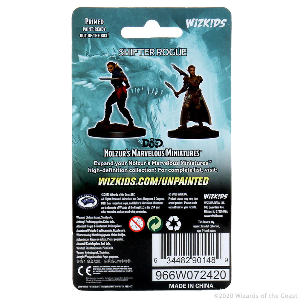 D&D Nolzur's Marvelous Miniatures: Shifter Rogue Female (Wave 13) - Image 2