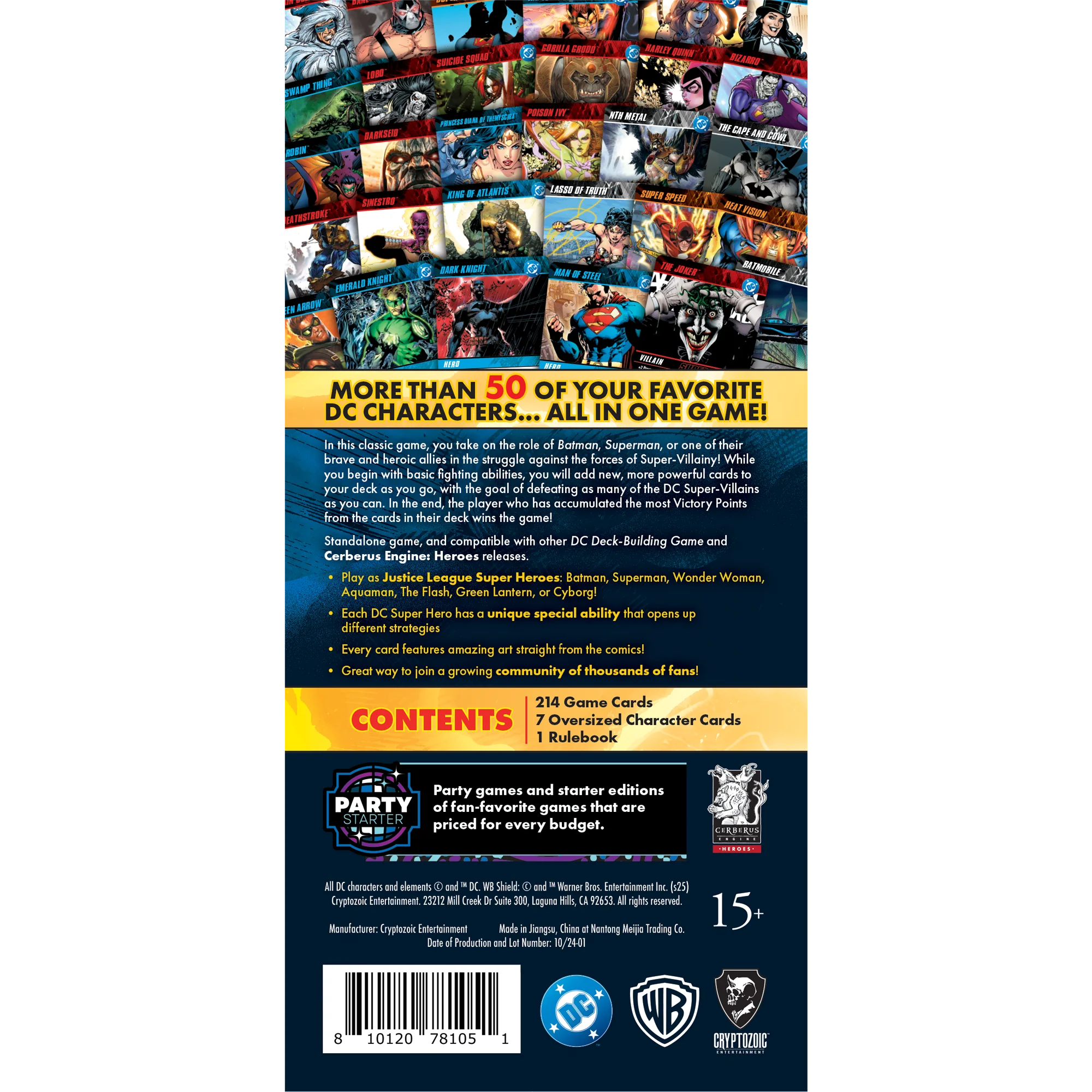 DC Deck-Building Game Party/Starter Edition - Image 3