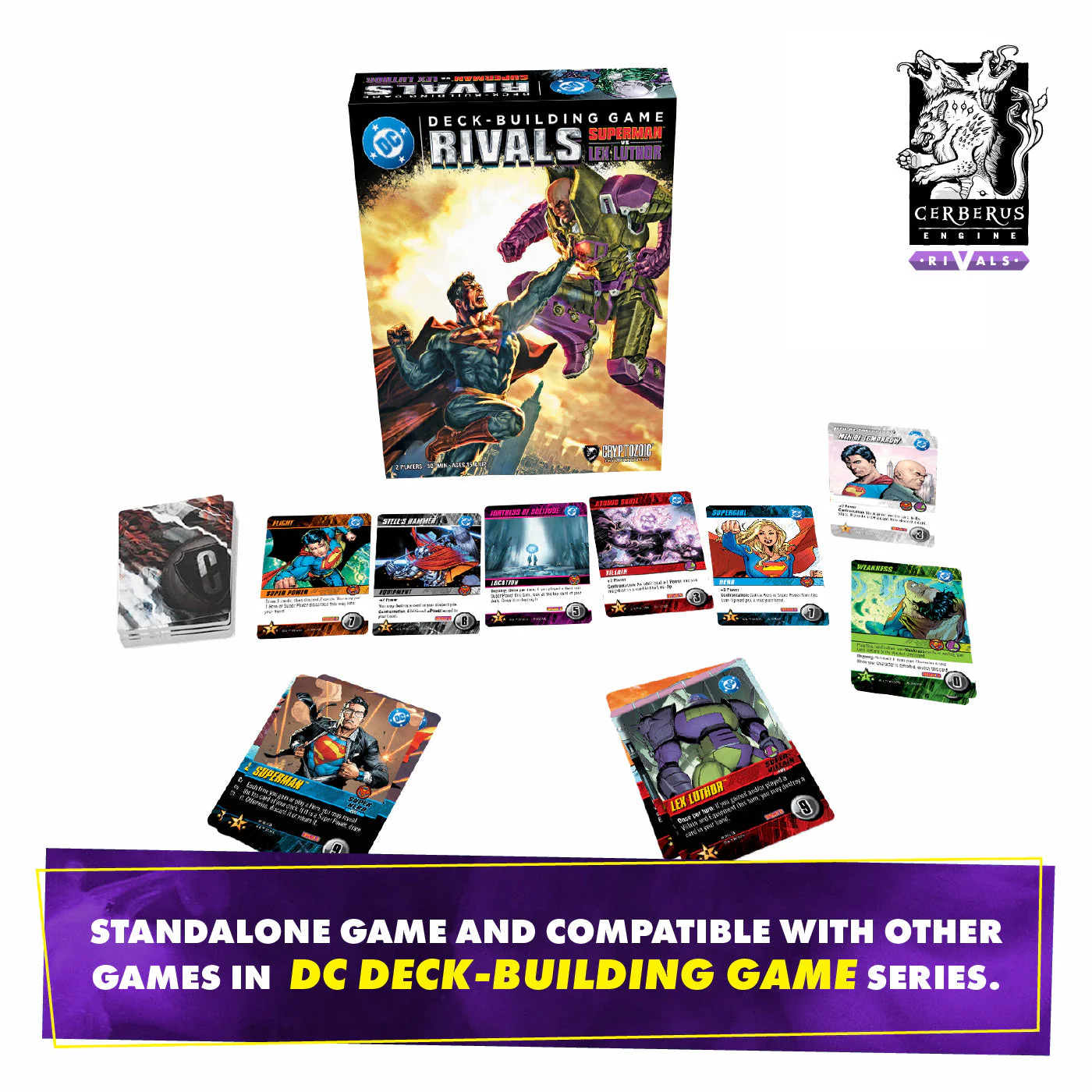 DC Deck-Building Game: Superman vs Lex Luthor - Image 2