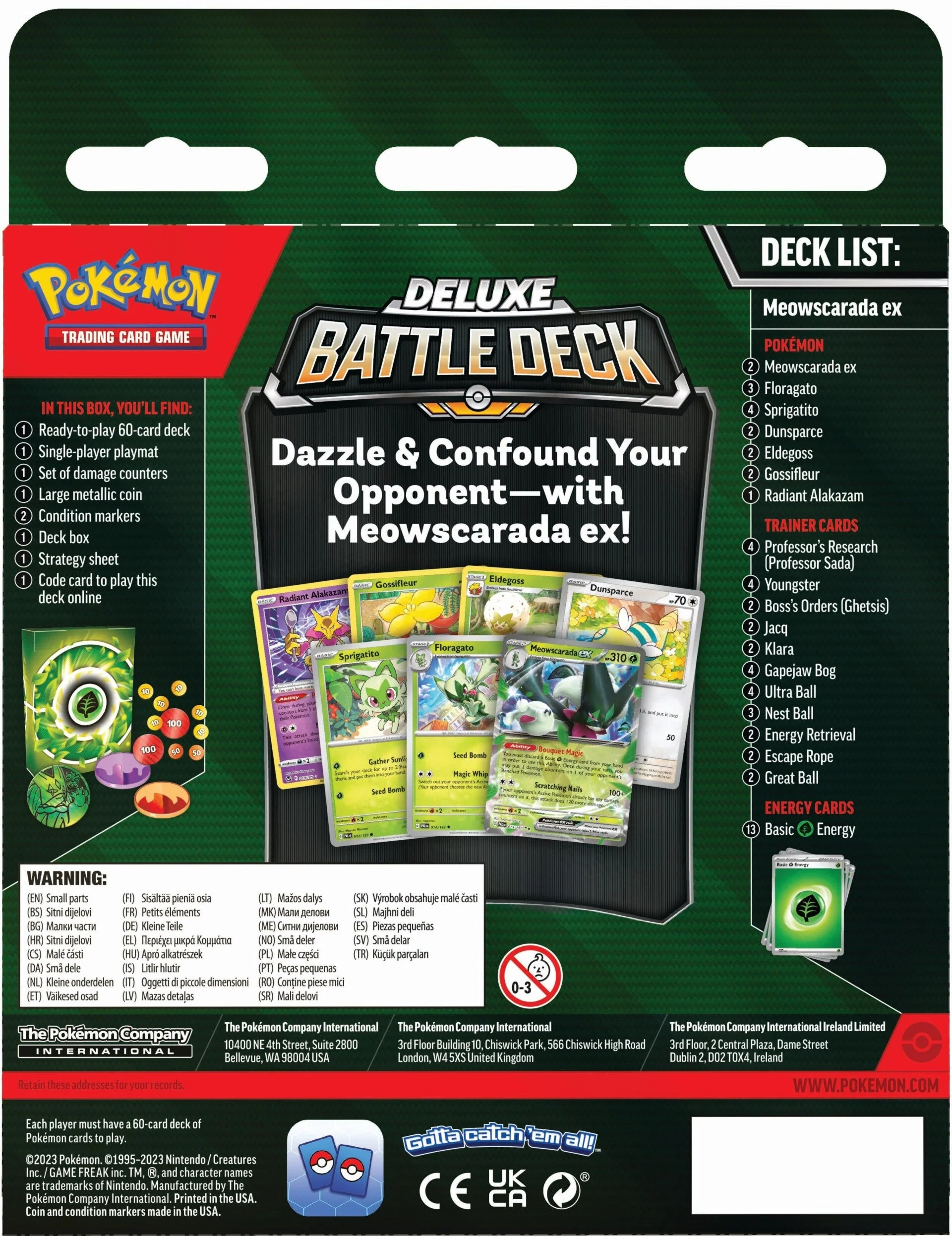 Deluxe Battle Deck (Meowscarada ex) - Image 2