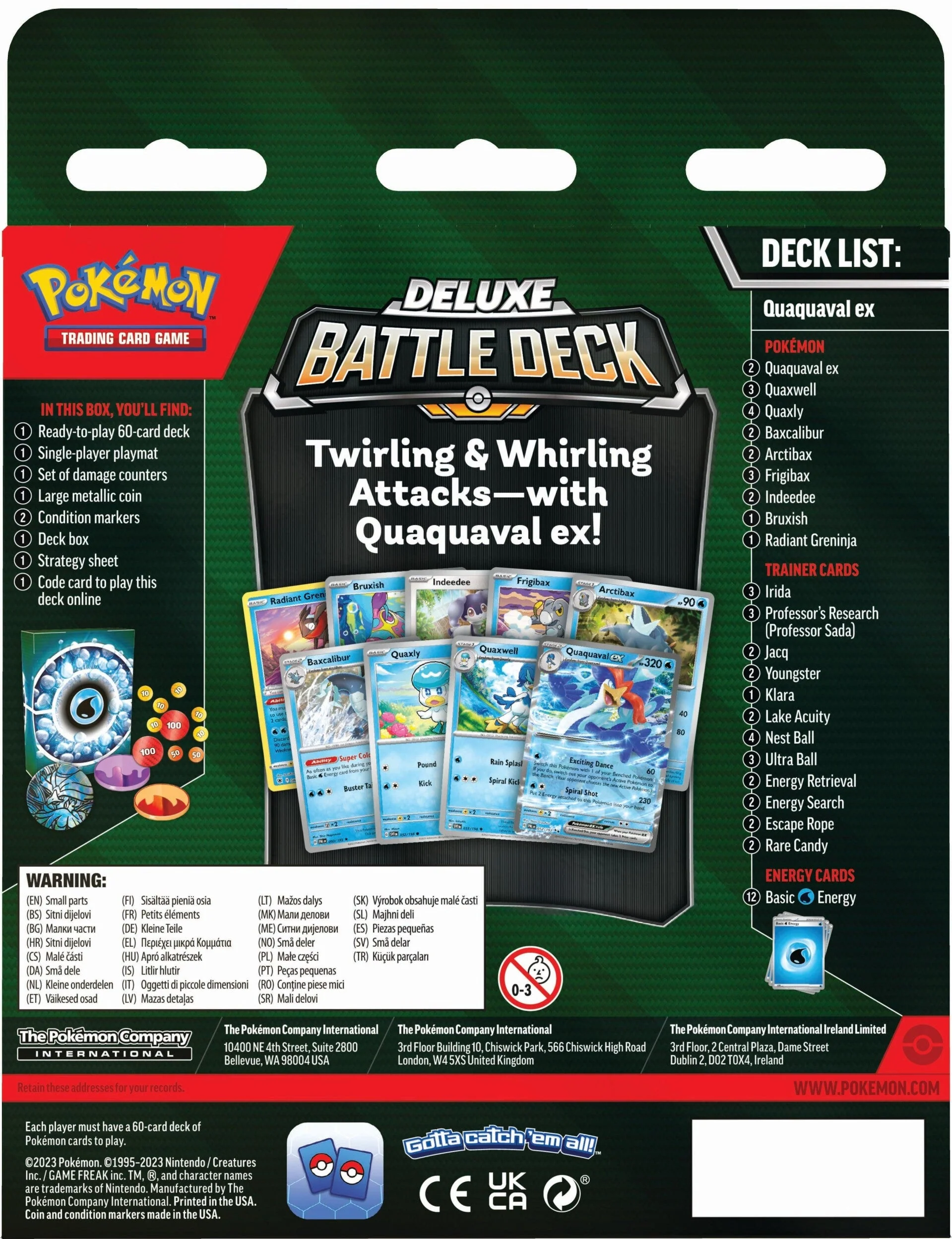 Deluxe Battle Deck (Quaquaval ex) - Image 2
