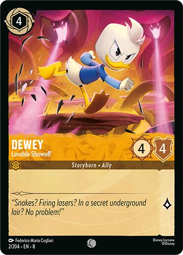 Dewey - Lovable Showoff (2/204) [Reign of Jafar]