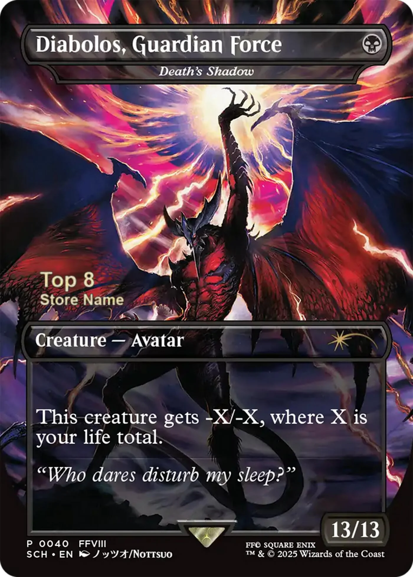 Diabolos, Guardian Force - Death's Shadow (Top 8) [Store Championships 2025]