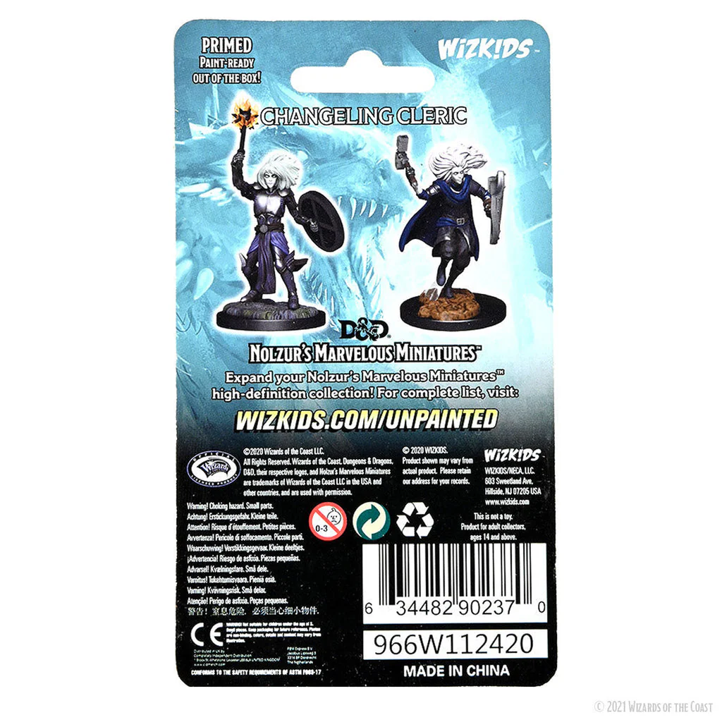 D&D Nolzur's Marvelous Miniatures - Changeling Cleric Male (Wave 14) - Image 2