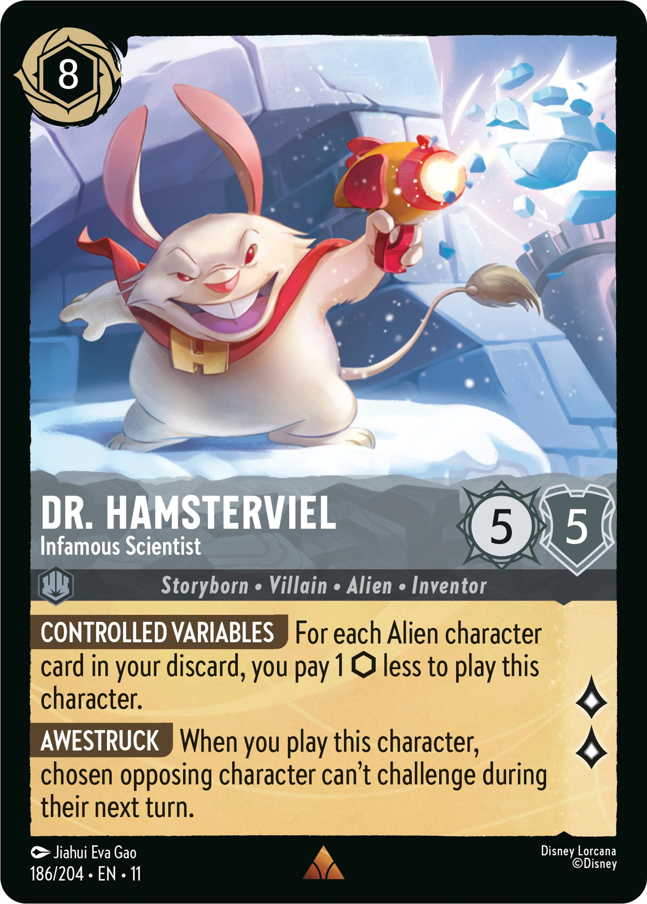 Dr. Hamsterviel - Infamous Scientist (186/204) [Winterspell]