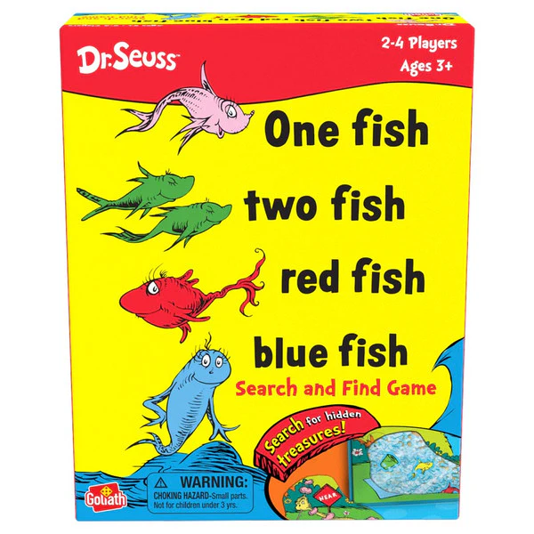 Dr. Seuss: One Fish, Two Fish, Red Fish, Blue Fish