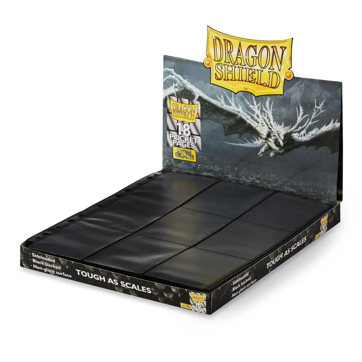 Dragon Shield: 18-Pocket Pages - Double Sided (Center-Loaded Non-Glare)