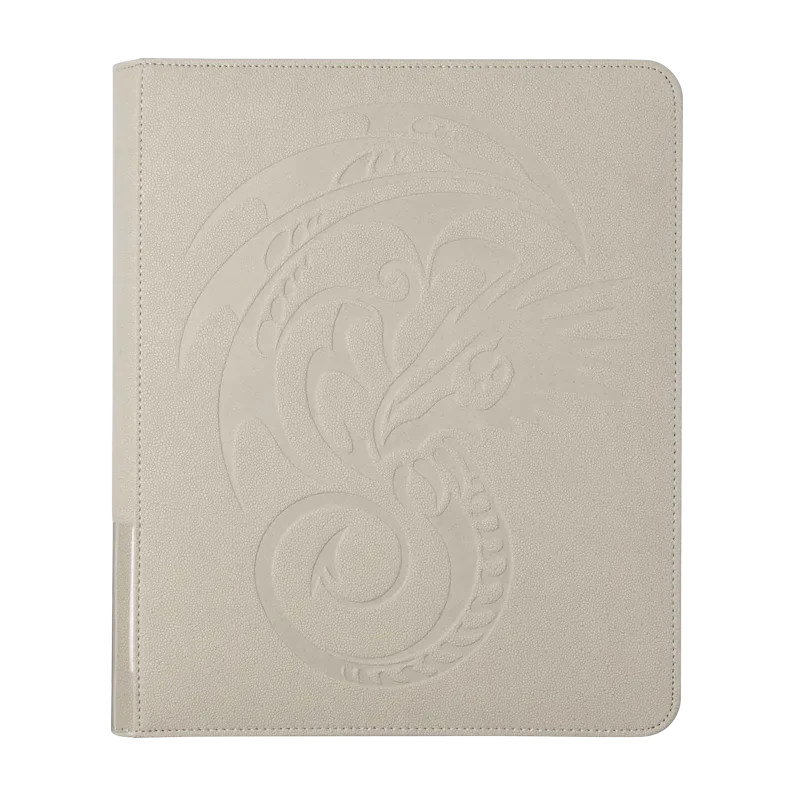 Dragon Shield: Card Codex Zipster Binder - Ashen White (Regular)