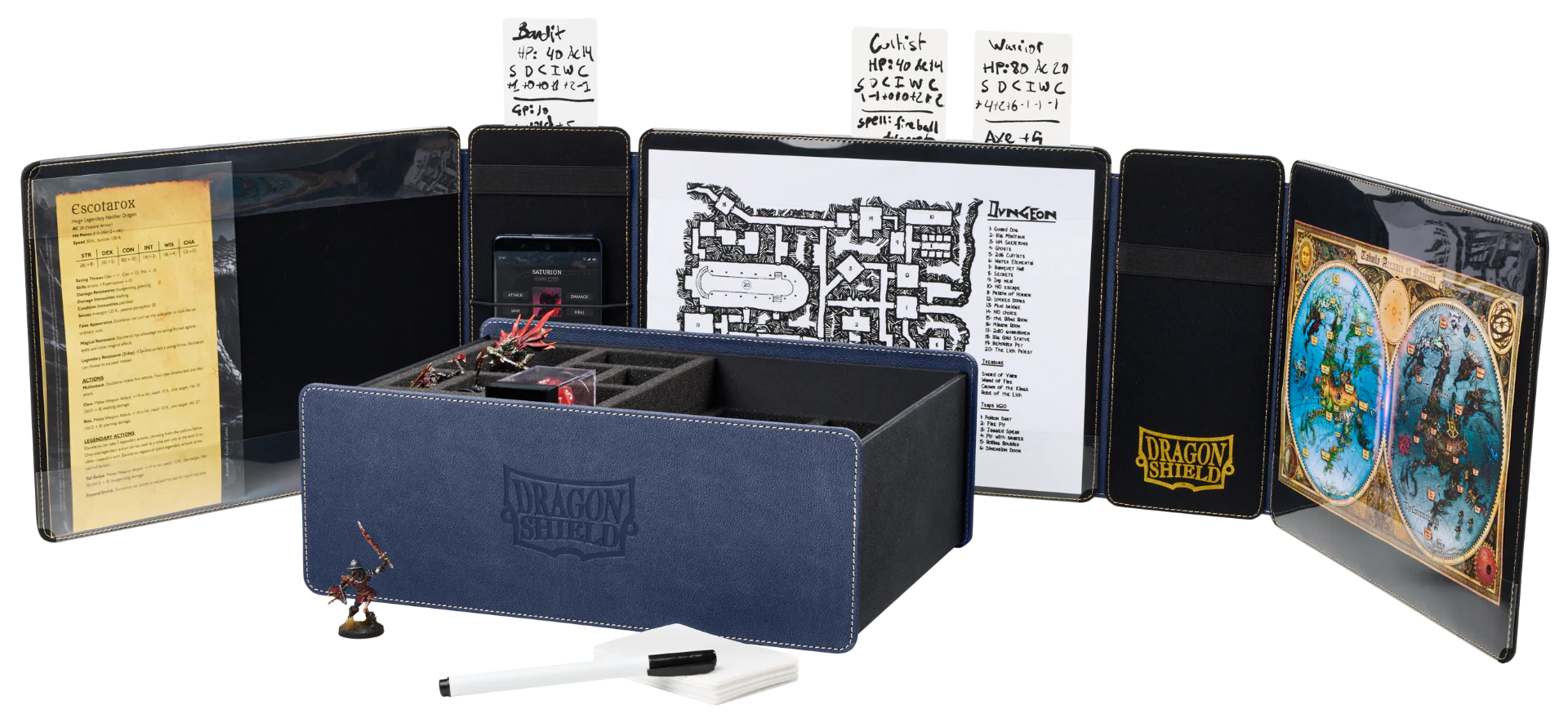 Dragon Shield: Game Master Companion - Midnight Blue - Image 3