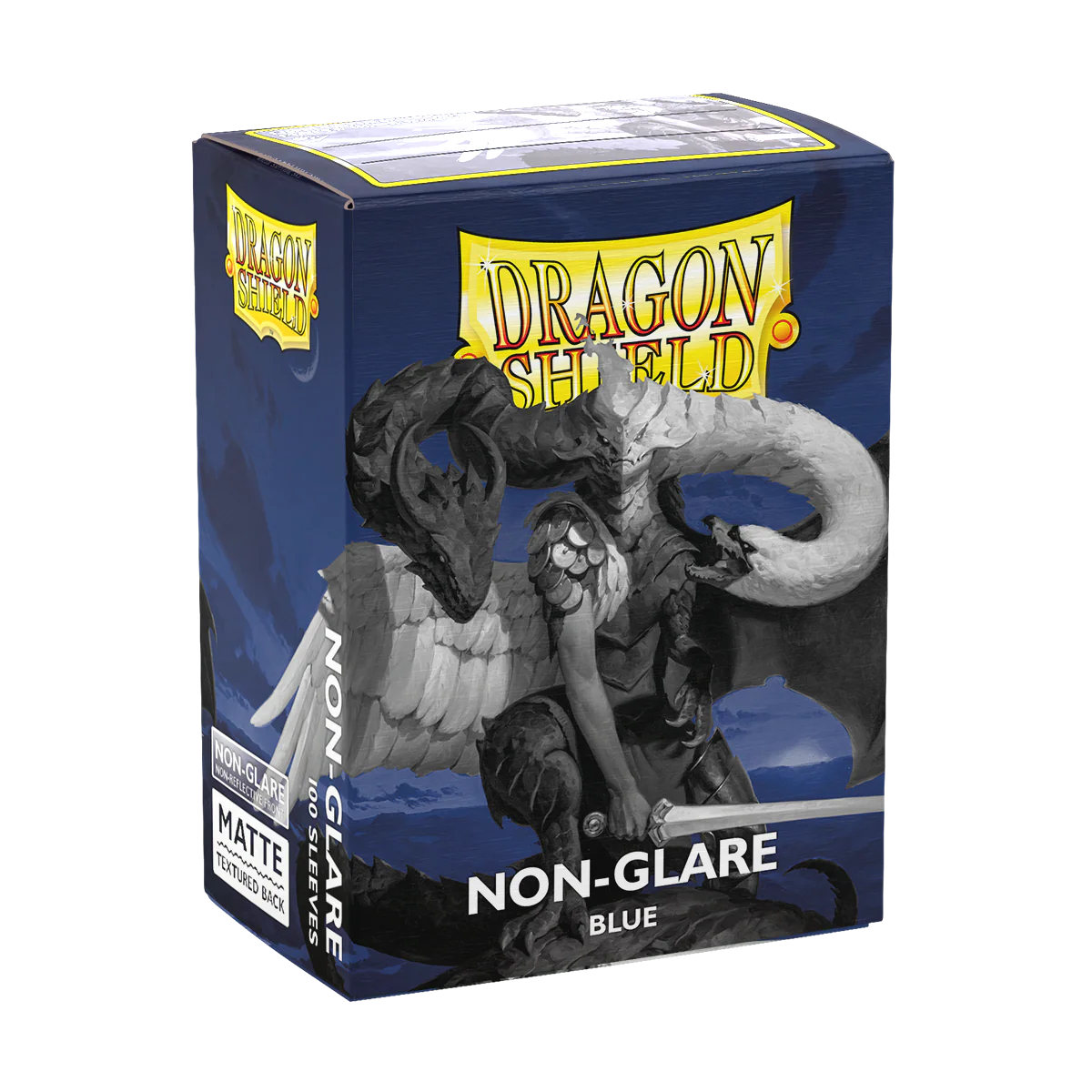 Dragon Shield Non-Glare Matte Blue Sleeves (100-Pack) - Image 3