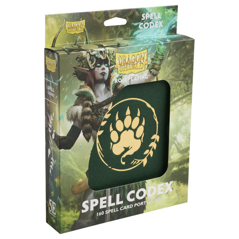 Dragon Shield: Spell Codex - Green (160 Slots)