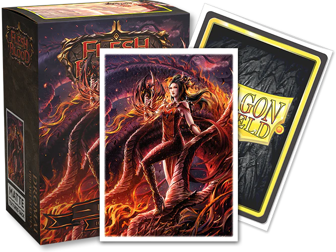 Dragon Shield: Standard 100ct Art Sleeves - Flesh and Blood (Dromai) - Image 4