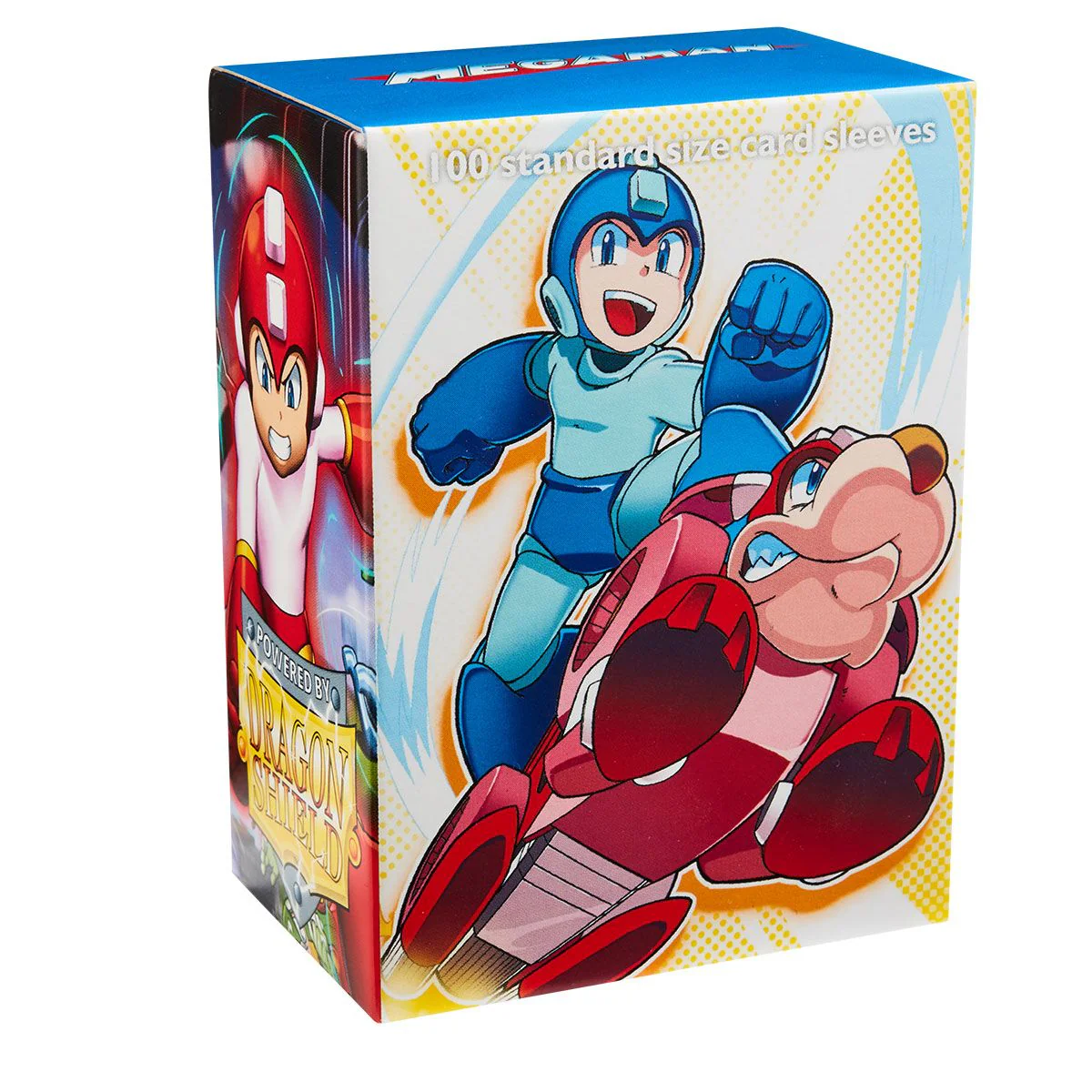 Dragon Shield: Standard 100ct Art Sleeves - Mega Man & Rush (Classic) - Image 3