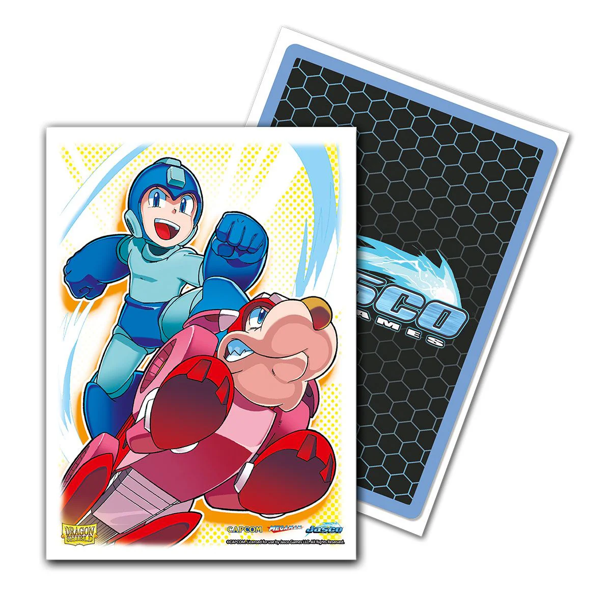 Dragon Shield: Standard 100ct Art Sleeves - Mega Man & Rush (Classic) - Image 4