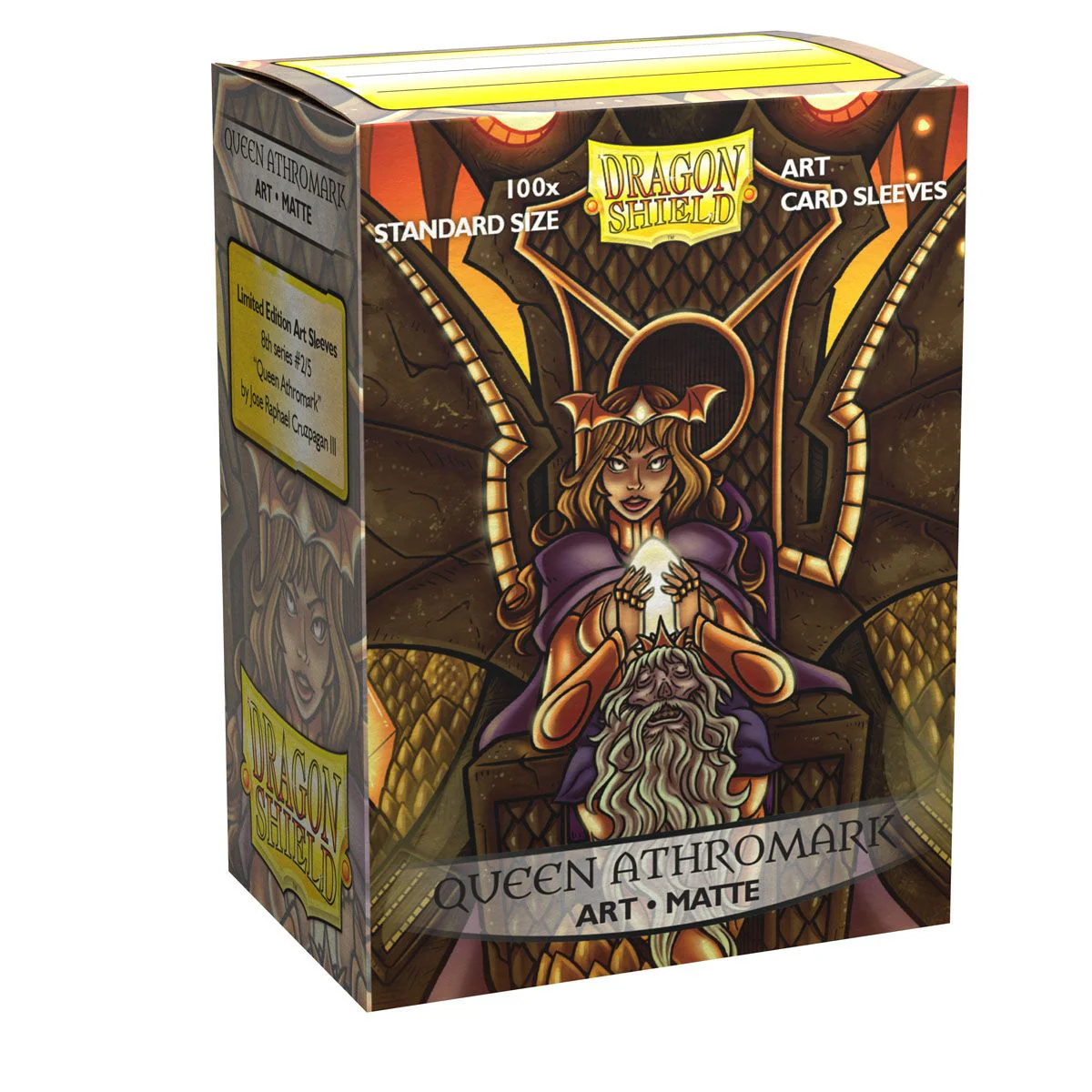 Dragon Shield: Standard 100ct Art Sleeves - Queen Athromark - Image 3