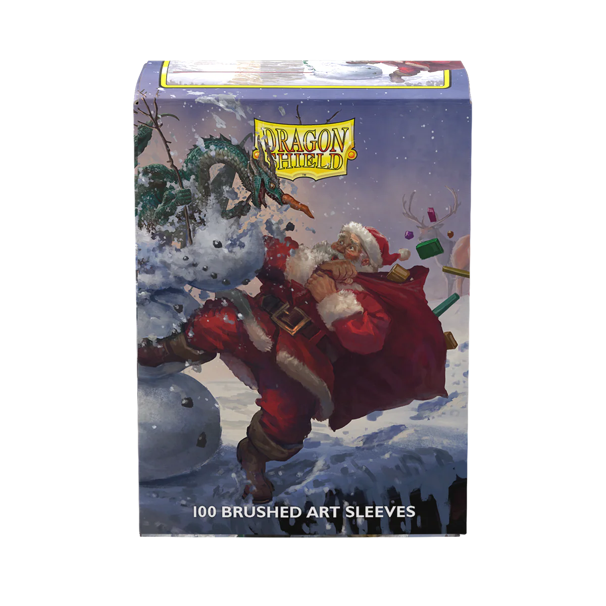 Dragon Shield: Standard 100ct Brushed Art Sleeves - Christmas 2025 - Image 3