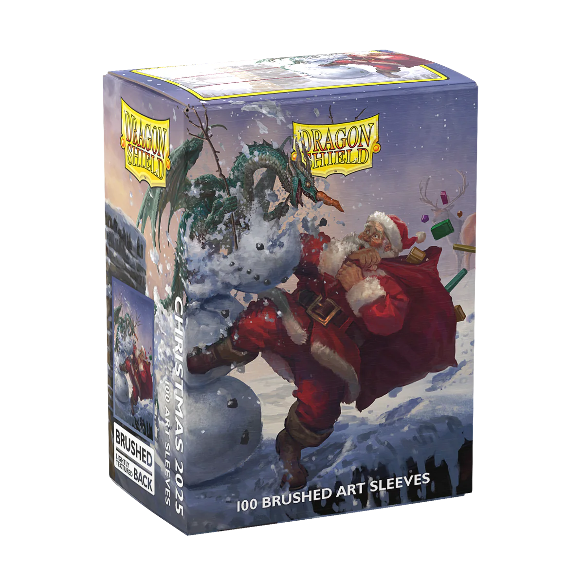 Dragon Shield: Standard 100ct Brushed Art Sleeves - Christmas 2025 - Image 4