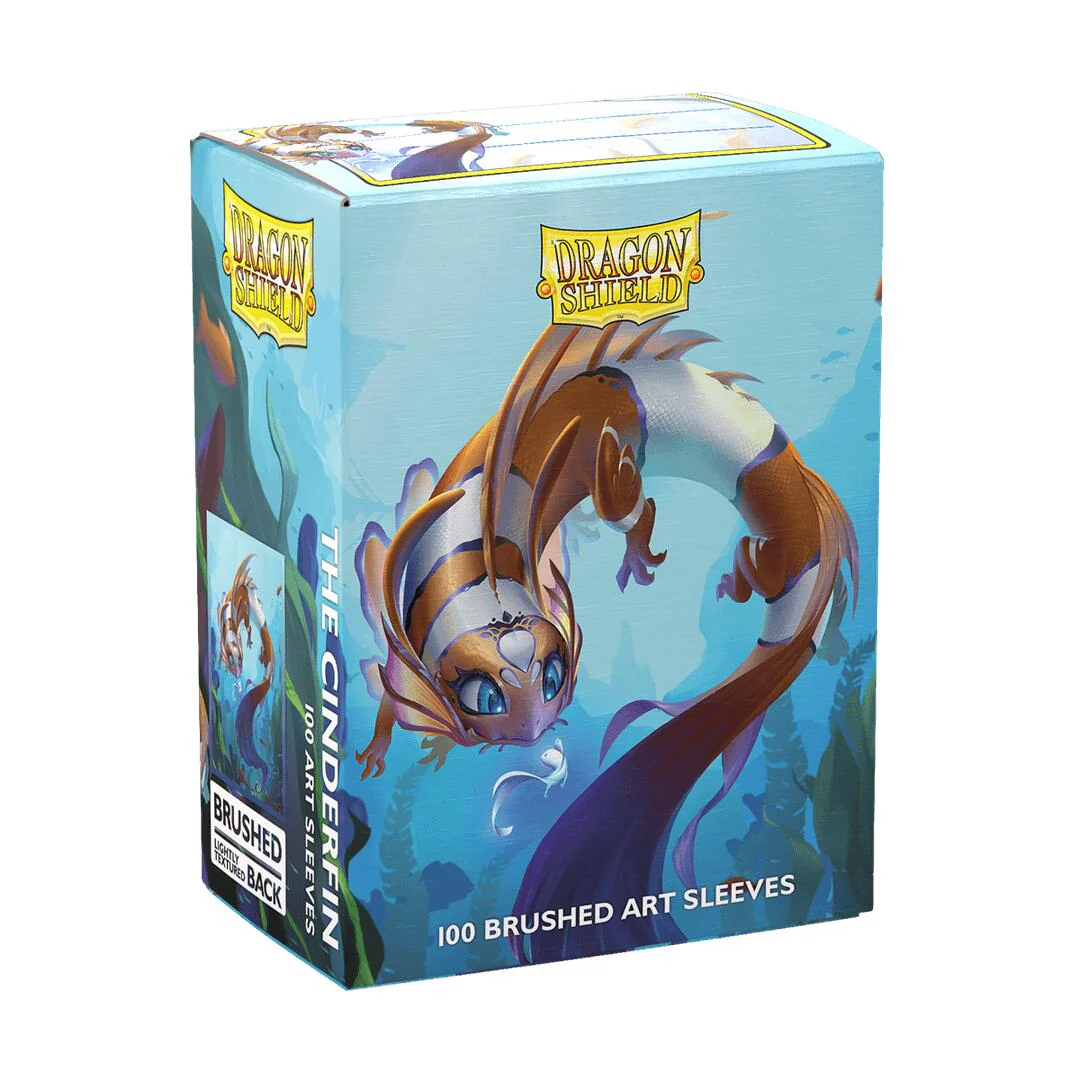 Dragon Shield: Standard 100ct Brushed Art Sleeves - The Cinderfin