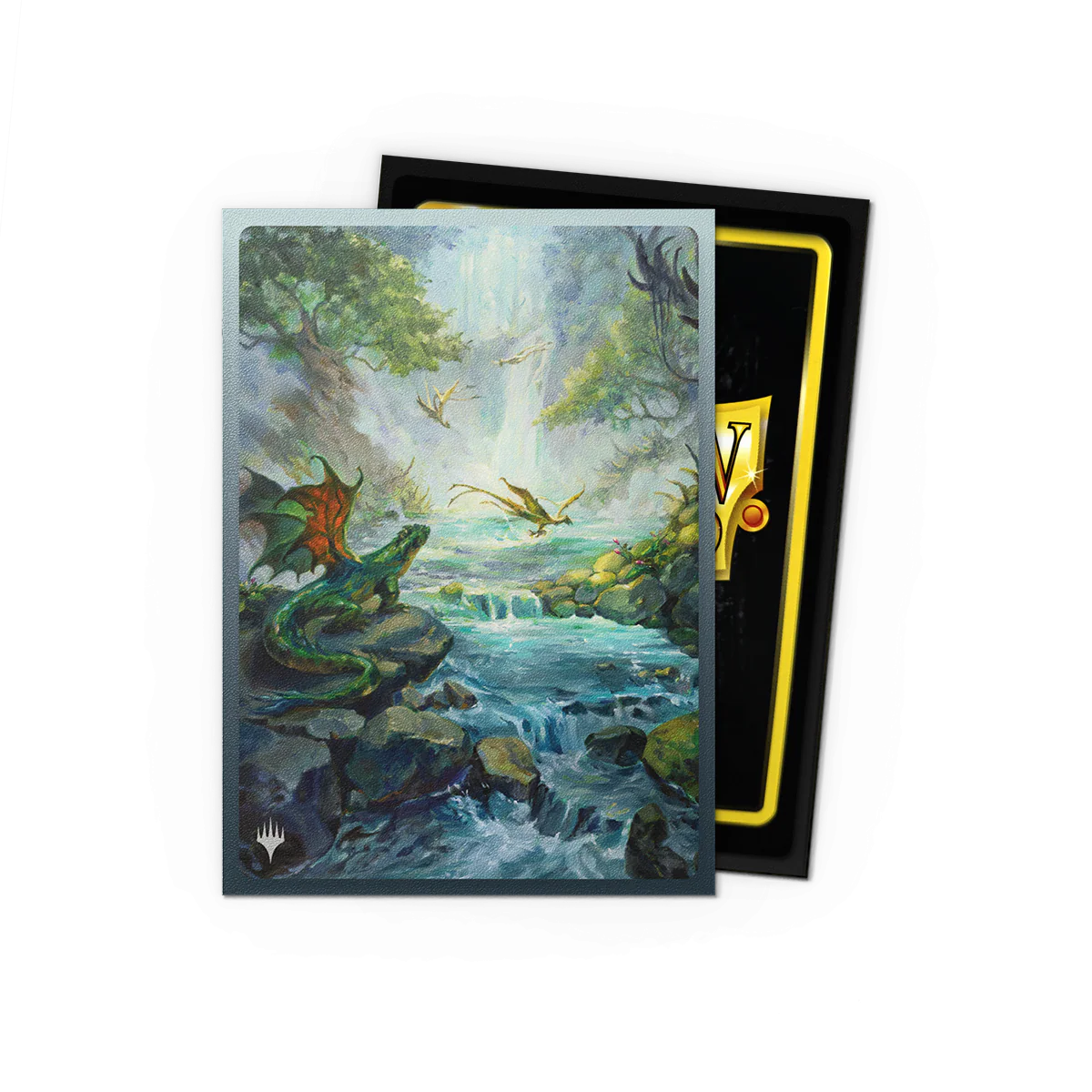 Dragon Shield: Standard 100ct Sleeves - Landfall Series - Misty Rainforest (Dual Matte) - Image 3