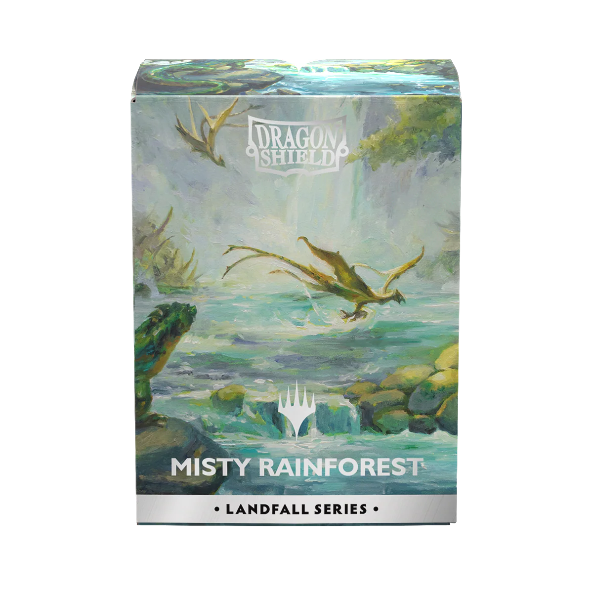 Dragon Shield: Standard 100ct Sleeves - Landfall Series - Misty Rainforest (Dual Matte) - Image 4