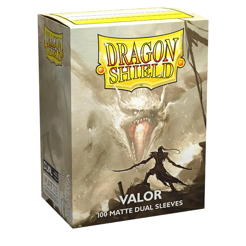 Dragon Shield: Standard 100ct Sleeves - Valor (Dual Matte) - Image 3