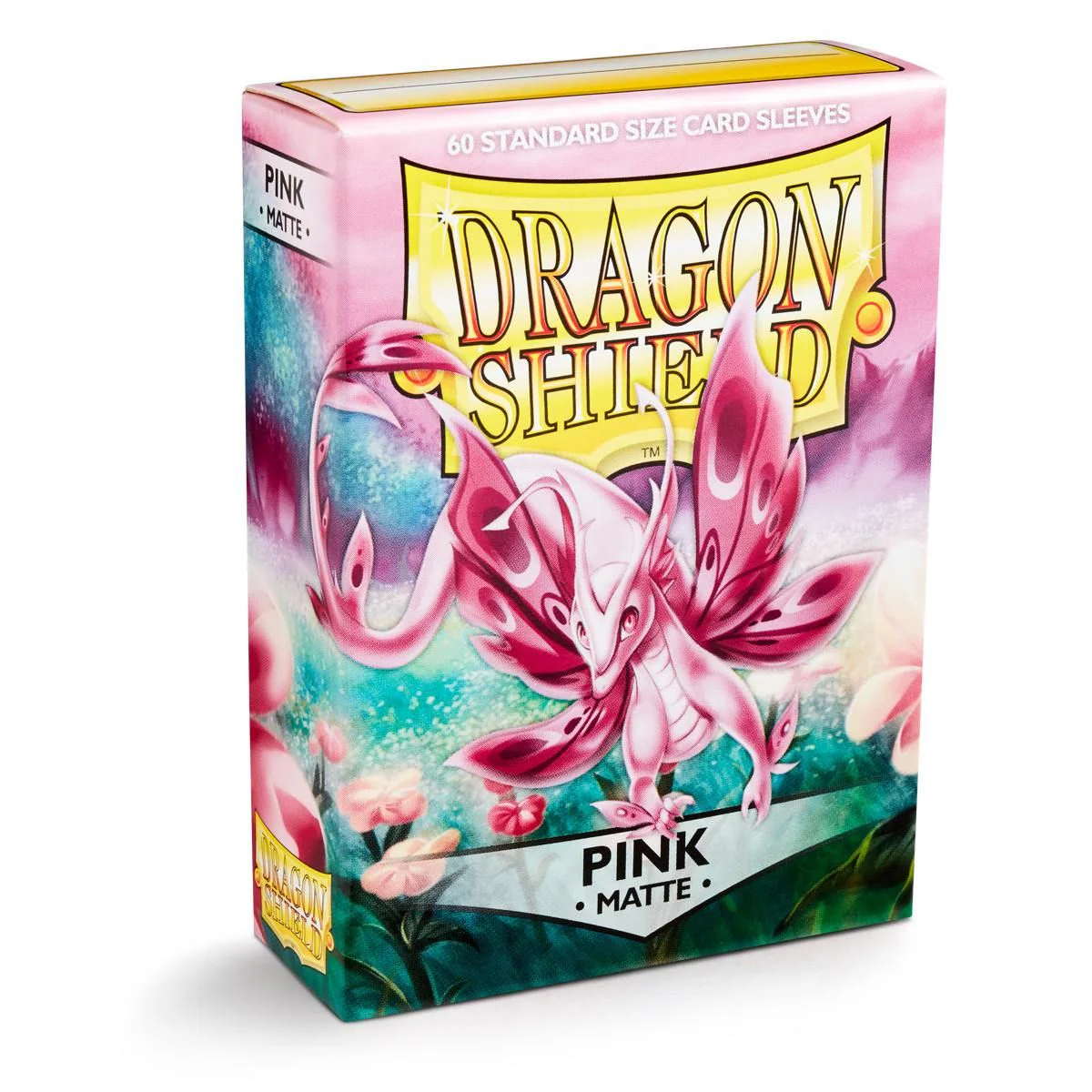 Dragon Shield: Standard 60ct Sleeves - Pink (Matte) - Image 3