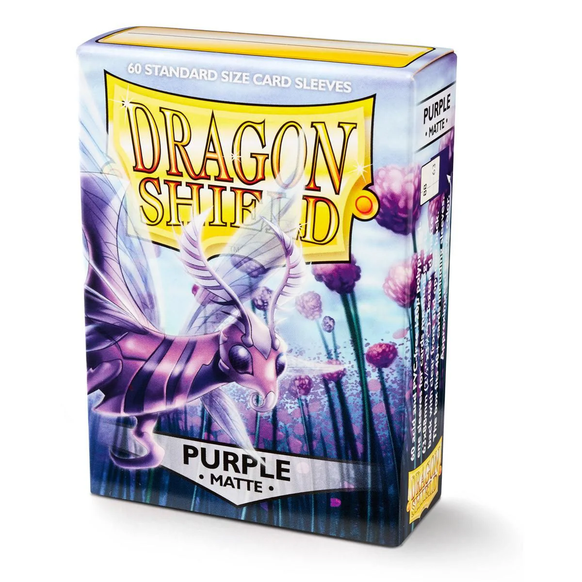 Dragon Shield: Standard 60ct Sleeves - Purple (Matte) - Image 2