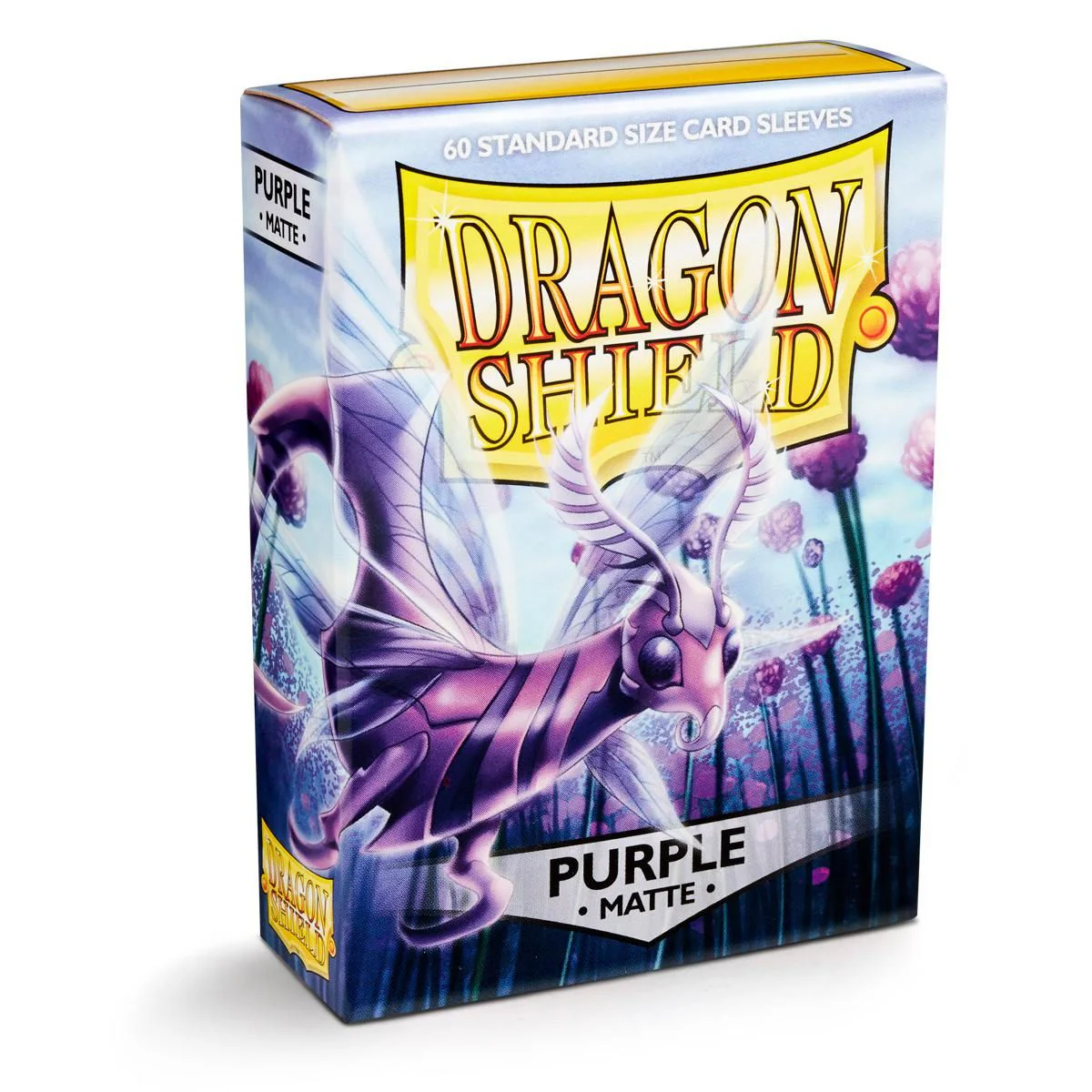 Dragon Shield: Standard 60ct Sleeves - Purple (Matte) - Image 3