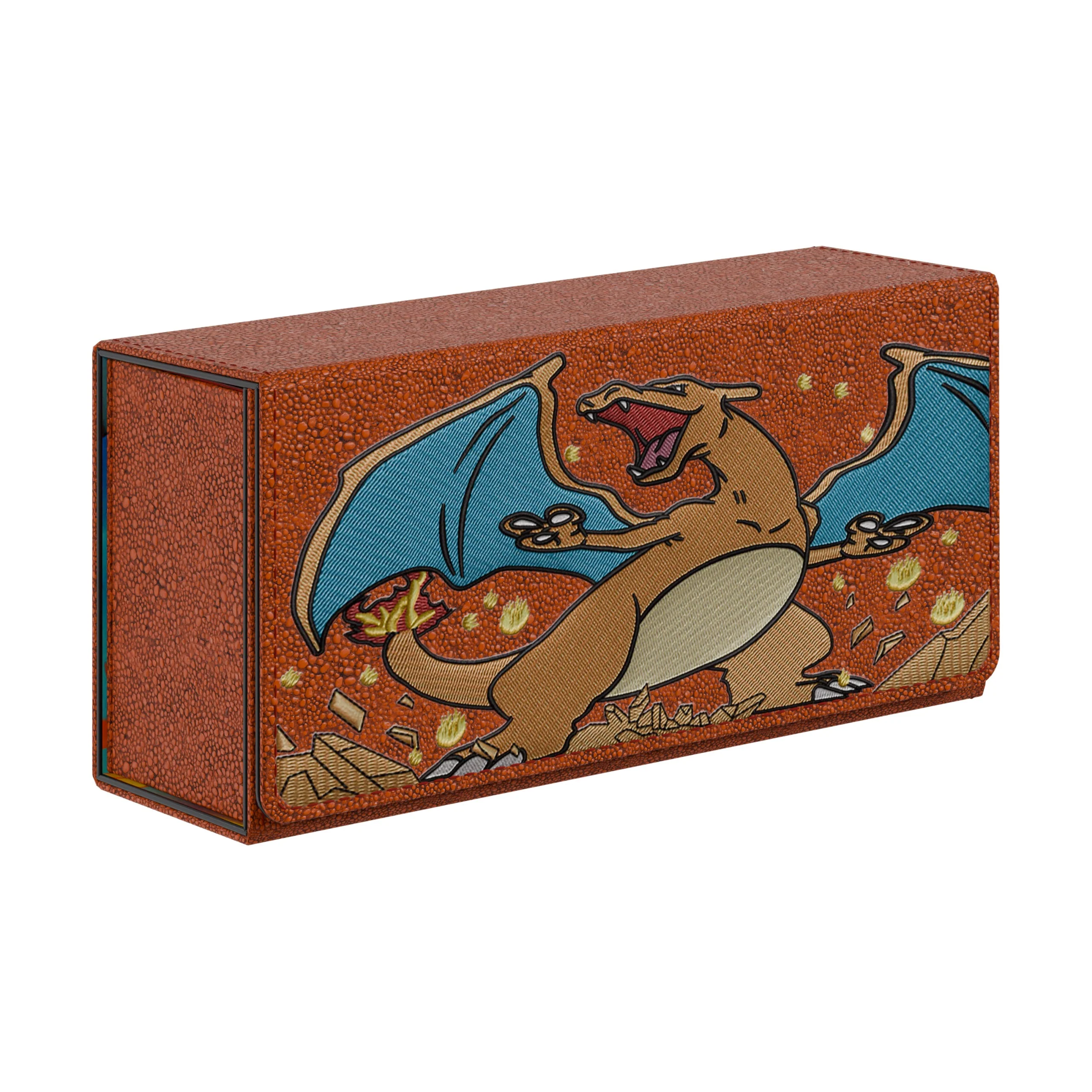 Dueling Guard: Deck Box - Red EV 2.5 Embroidered Box (Standard Size)