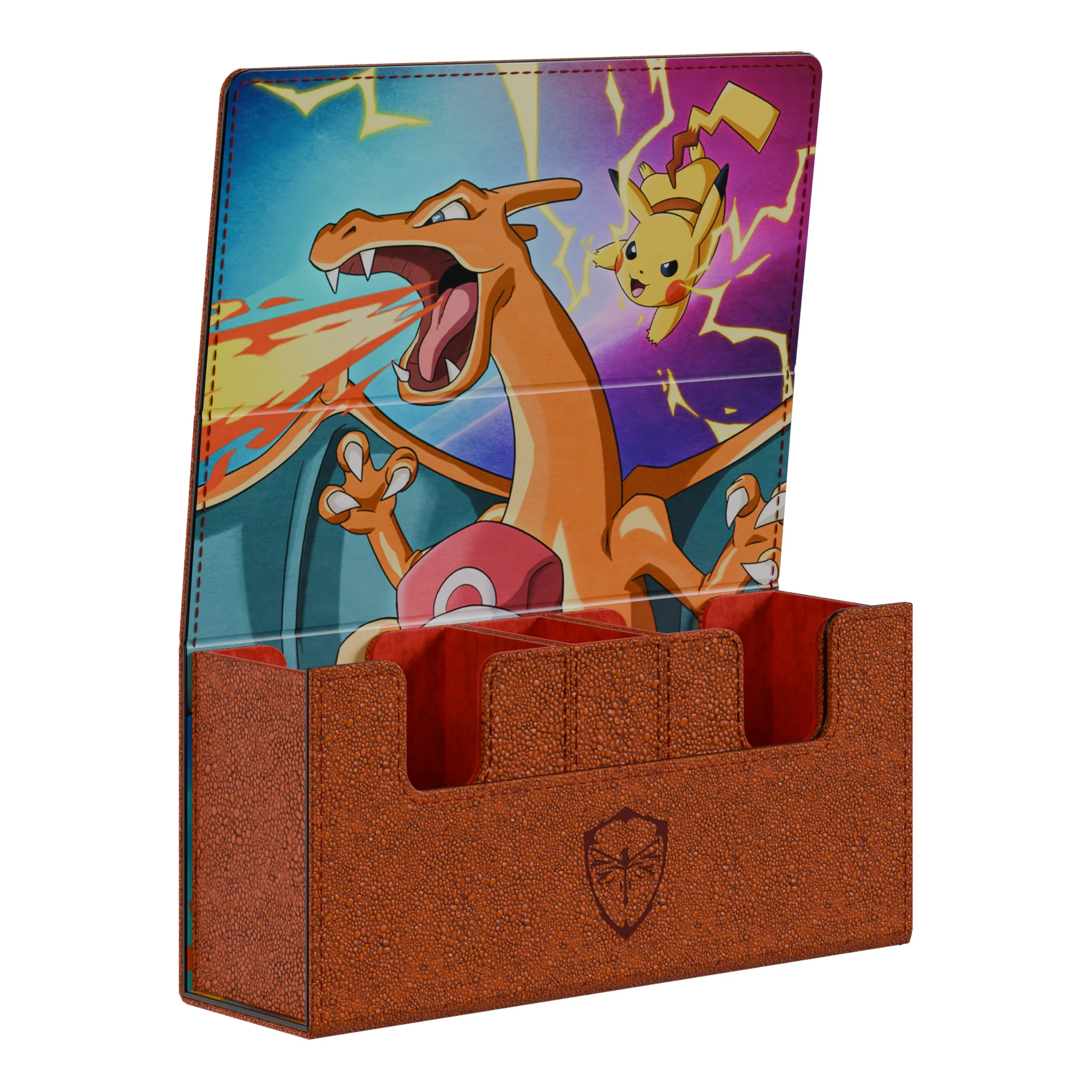 Dueling Guard: Deck Box - Red EV 2.5 Embroidered Box (Standard Size) - Image 2