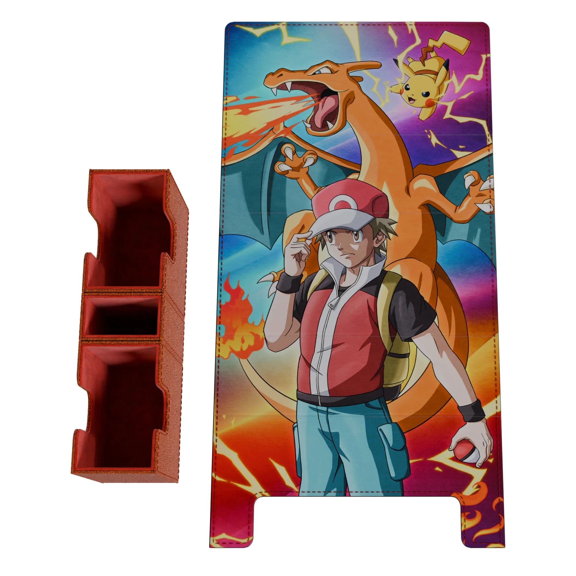 Dueling Guard: Deck Box - Red EV 2.5 Embroidered Box XL - Image 3