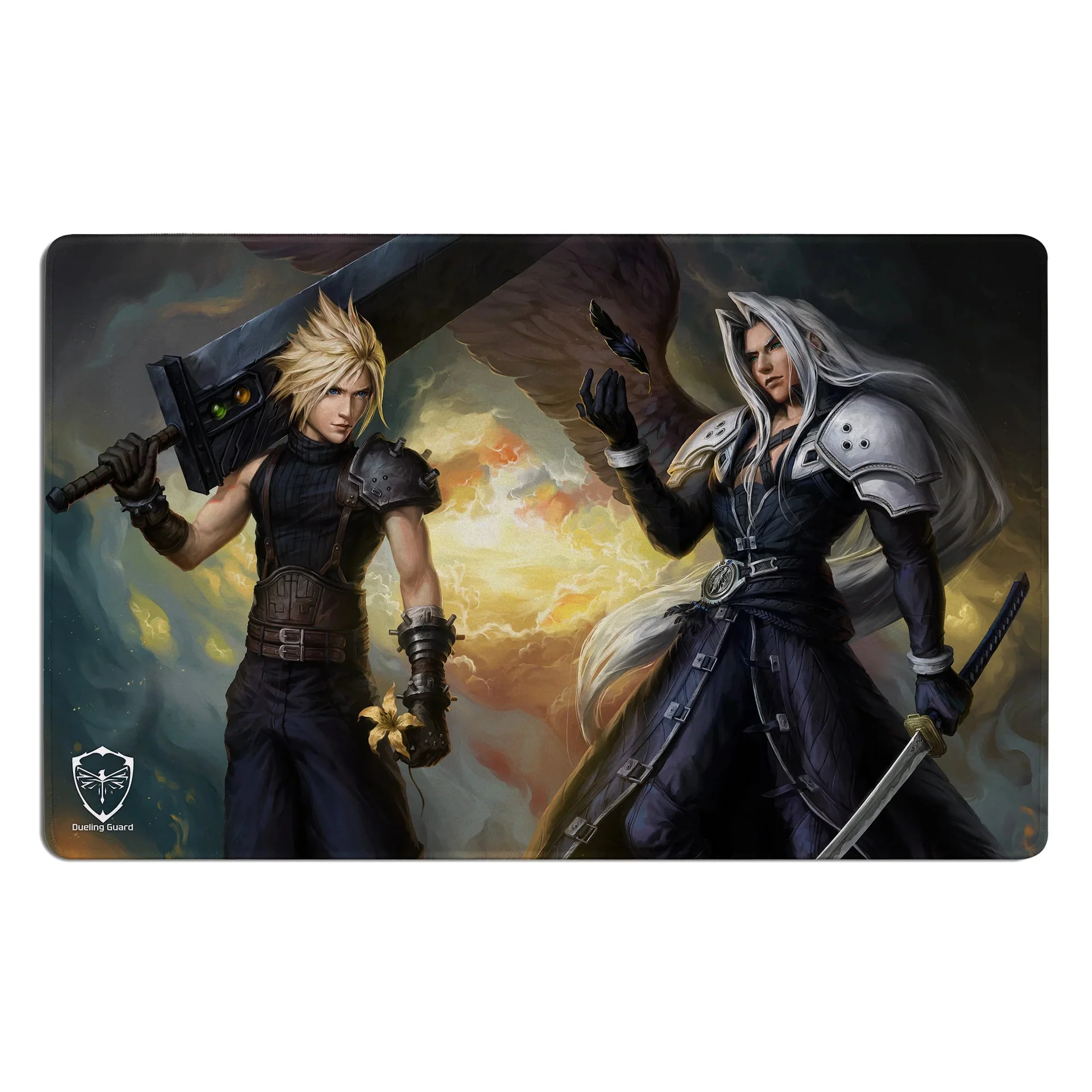 Dueling Guard: Mirrored Fates 1-Player Stitched Edge Playmat