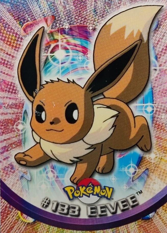 Eevee (133) (Blue Logo) [Topps Pokemon]
