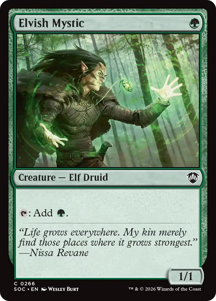 Elvish Mystic [Secrets of Strixhaven Commander]