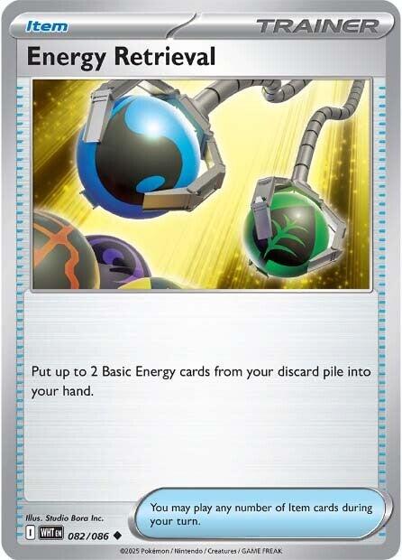 Energy Retrieval (082/086) [Scarlet & Violet: White Flare]
