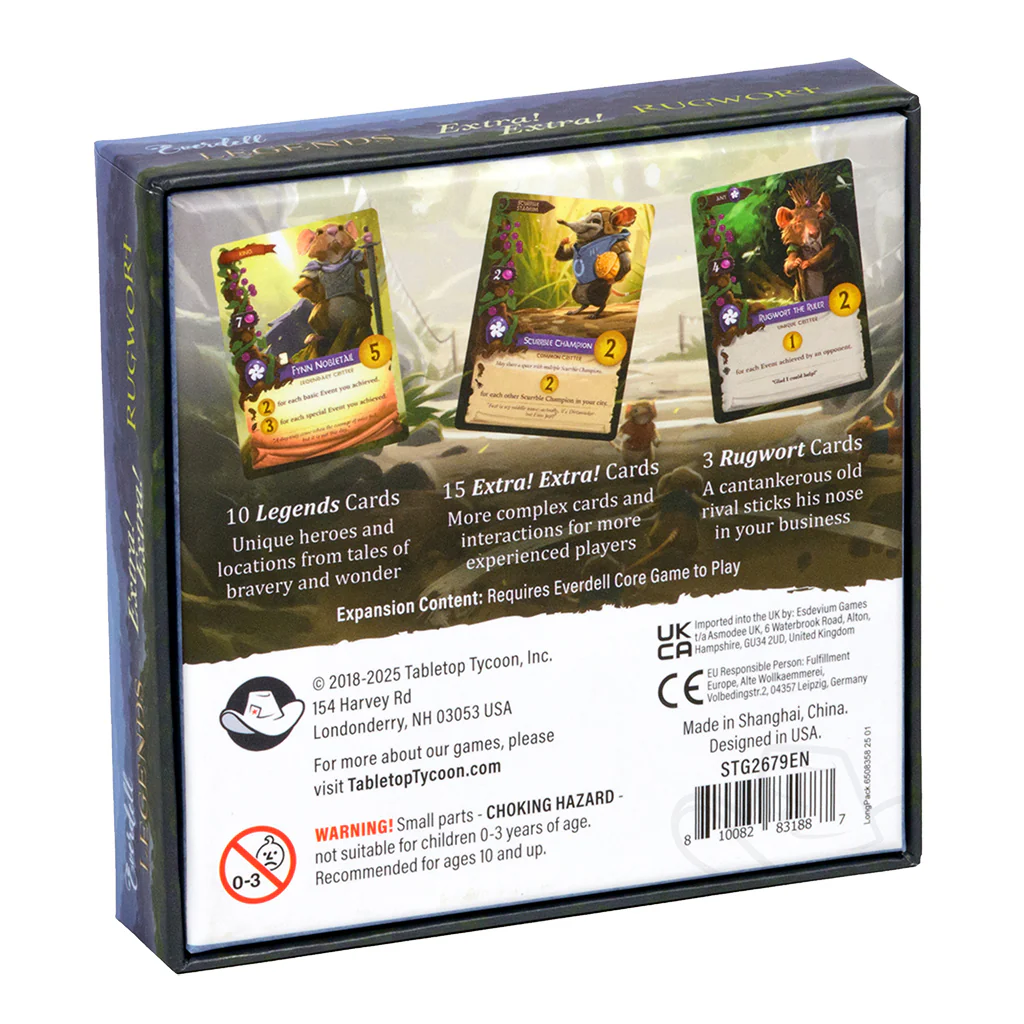 Everdell Legendary Extra, Extra and Rugwort Card Expansion - Image 2