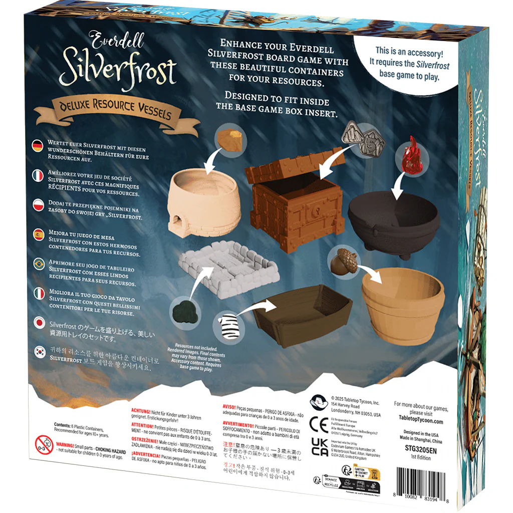 Everdell Silverfrost Deluxe Resource Vessels - Image 2