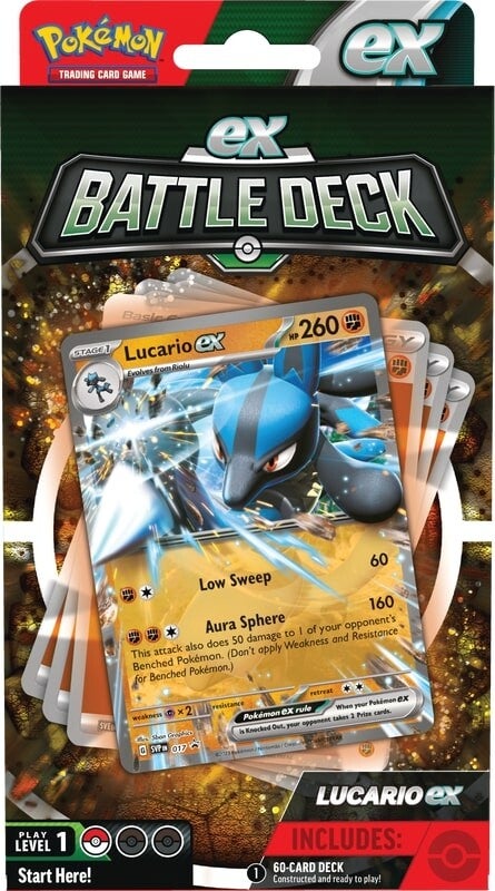 Ex Battle Deck (Lucario ex) - Image 2