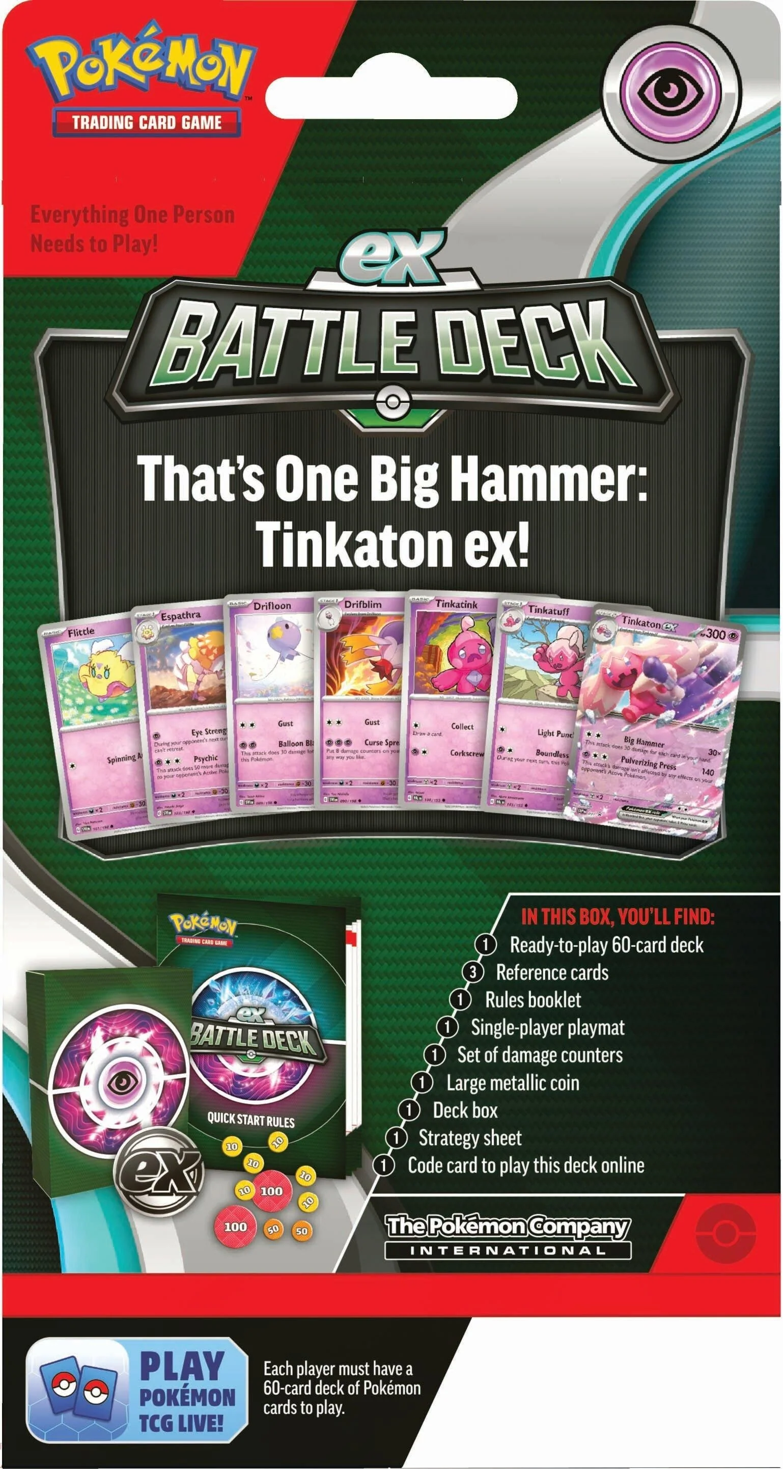 Ex Battle Decks (Tinkaton ex) - Image 2