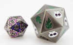 Foam Brain Games: Acquisitions Inc Death Saving Throw 35mm Metal D20 - Image 3