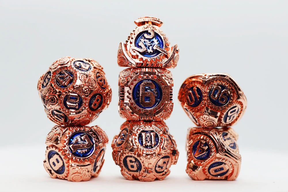 Foam Brain Games: Airship Gears - Hydro Hybrid Dice Set