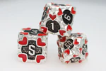 Foam Brain Games: Erotes' Arrow: Anteros - Metal RPG Dice Set - Image 2