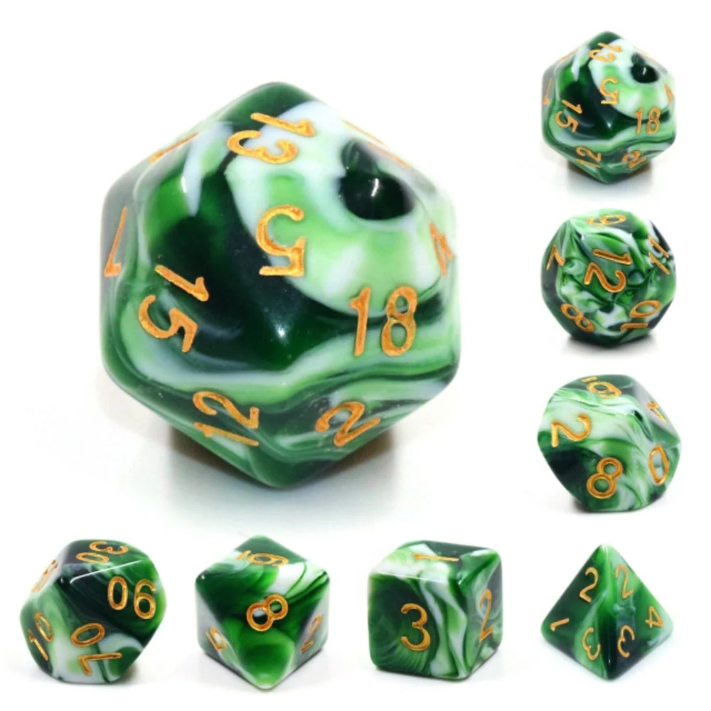 Foam Brain Games: Jadeite Dice Set - Image 2