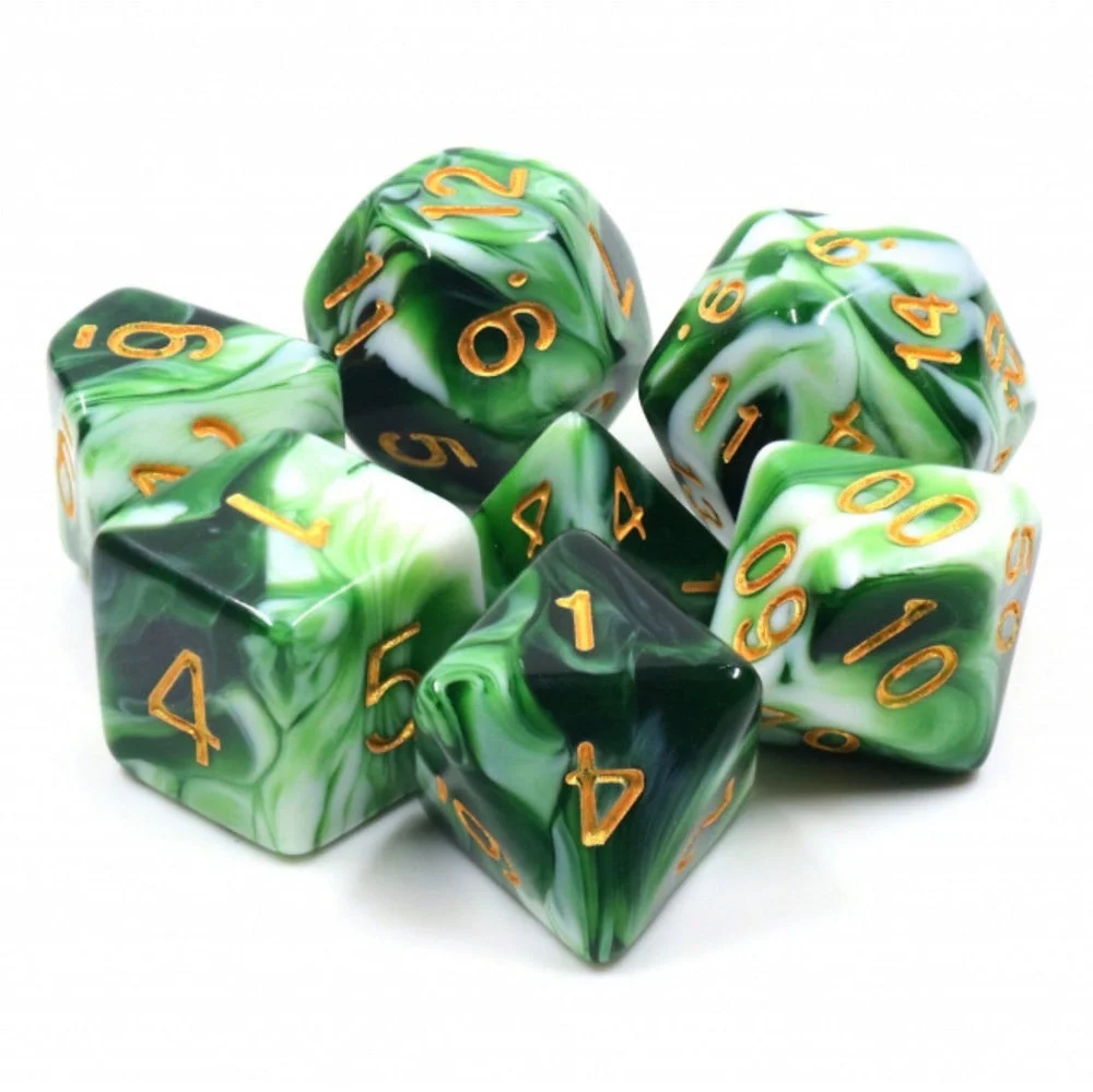 Foam Brain Games: Jadeite Dice Set - Image 4