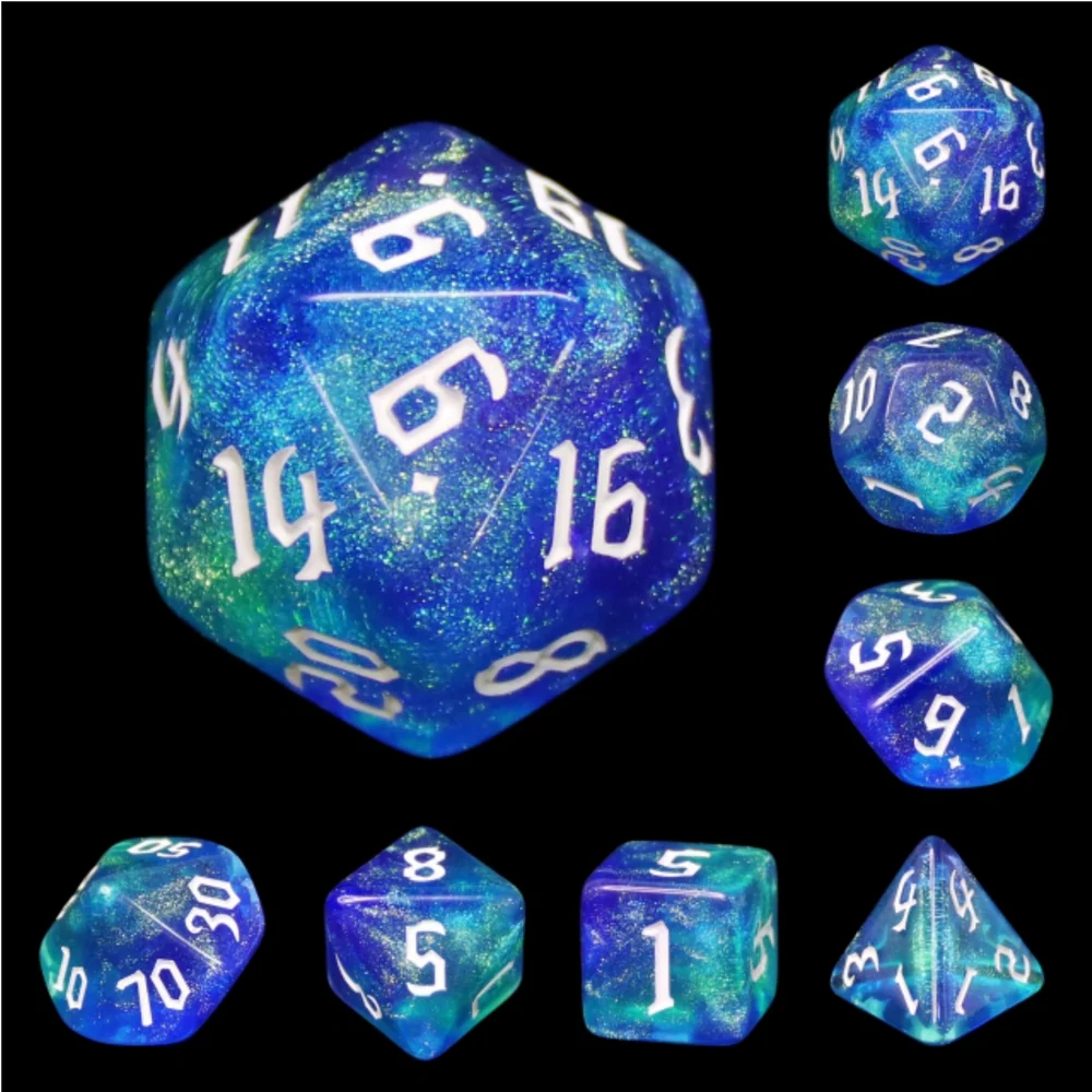 Foam Brain Games: Meteor Storms Dice Set - Image 3