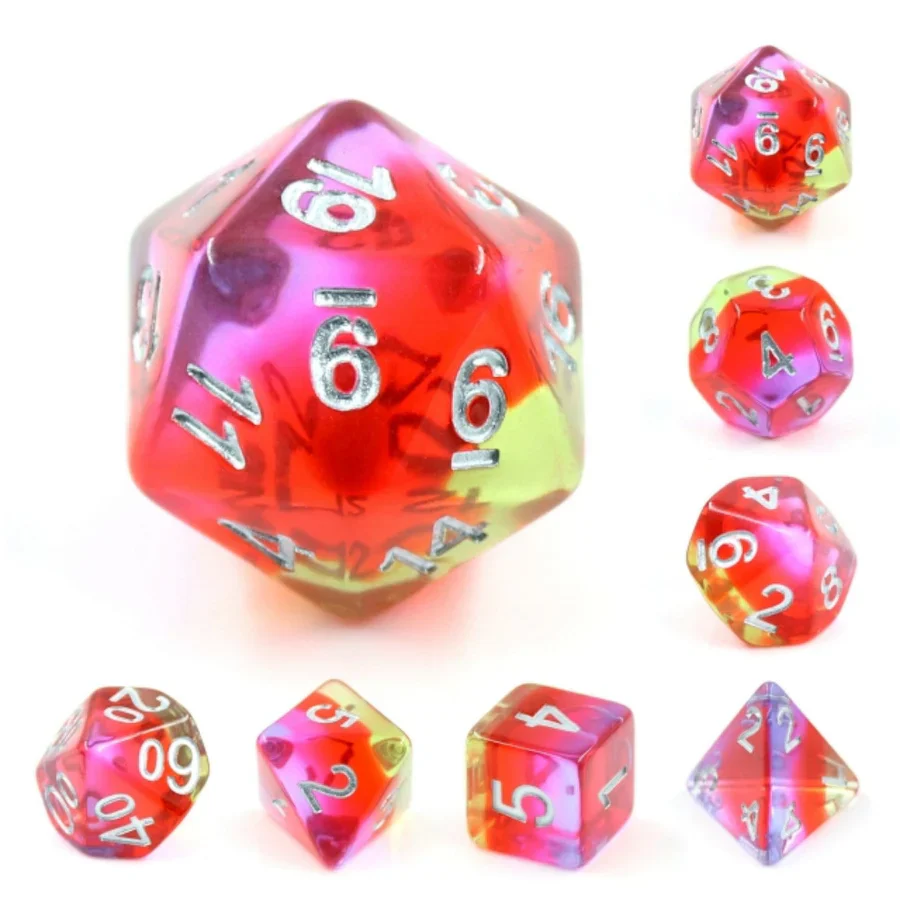 Foam Brain Games: Pomegranate Blossom RPG Dice Set - Image 3