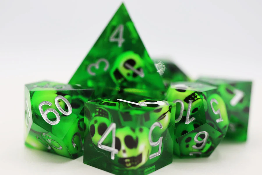 Foam Brain Games: Sharp Edge - Green Skulls