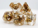 Foam Brain Games: Silver Pirate Skull - Dice Set - Image 2