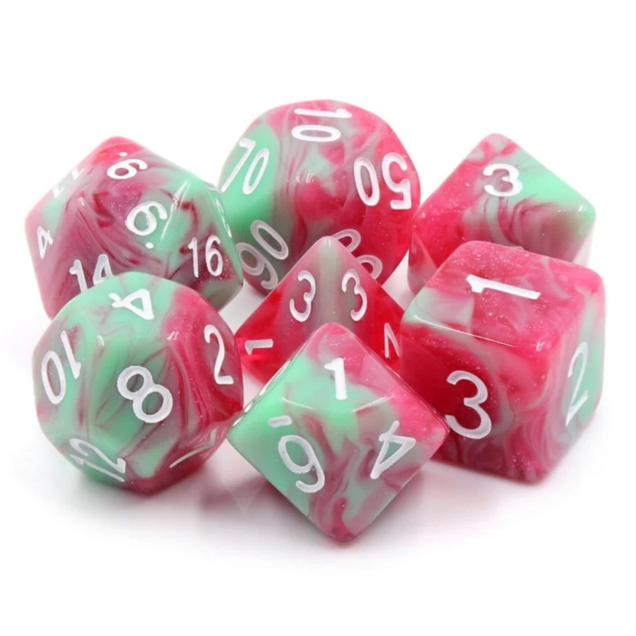 Foam Brain Games: Strawberry Creme - Dice Set - Image 3